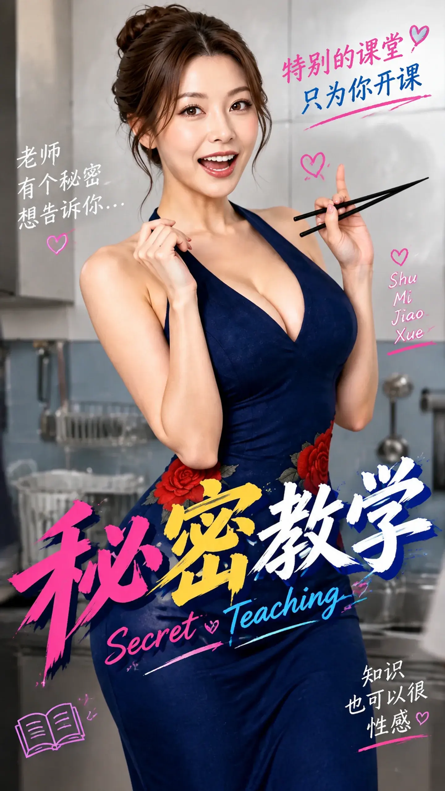 《秘密教学》黄杏AI短剧